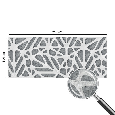 Samolepiaca fototapeta do obývačky Geometrická sieť