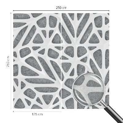 Samolepiaca fototapeta do obývačky Geometrická sieť
