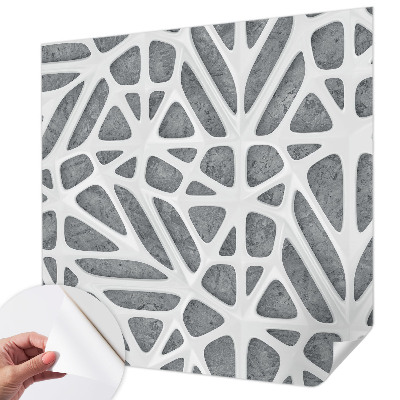 Samolepiaca fototapeta do obývačky Geometrická sieť