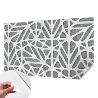 Samolepiaca fototapeta do obývačky Geometrická sieť