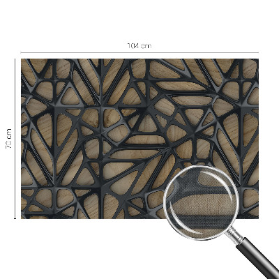 3D tapeta Drevená sieť