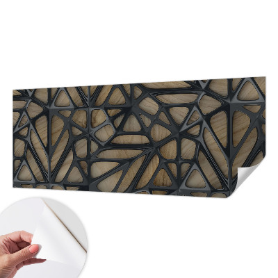 3D tapeta Drevená sieť