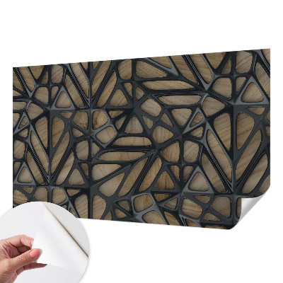 3D tapeta Drevená sieť