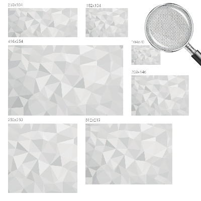 Samolepiaca fototapeta do spálne Trojuholníková mozaika