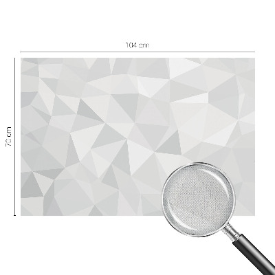 Samolepiaca fototapeta do spálne Trojuholníková mozaika