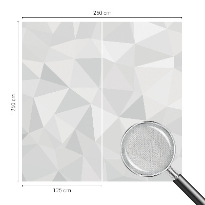 Samolepiaca fototapeta do spálne Trojuholníková mozaika