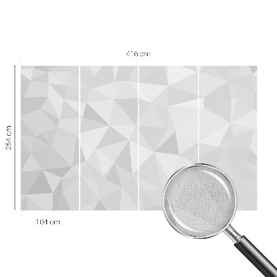 Samolepiaca fototapeta do spálne Trojuholníková mozaika