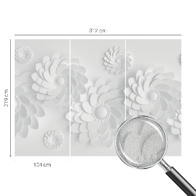 3D tapeta na stenu Kvetinová elegancia