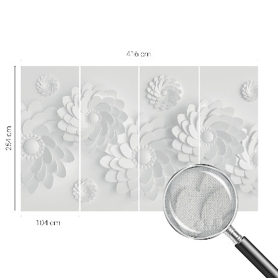 3D tapeta na stenu Kvetinová elegancia