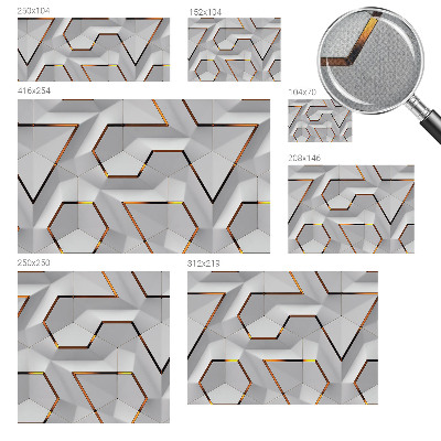 Fotografická tapeta do detskej izby Trojrozmerné vzory