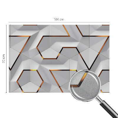 Fotografická tapeta do detskej izby Trojrozmerné vzory