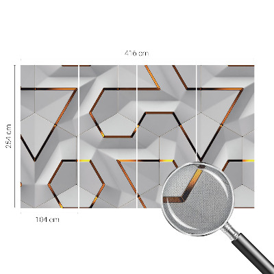 Fotografická tapeta do detskej izby Trojrozmerné vzory