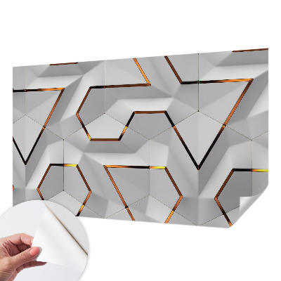 Fotografická tapeta do detskej izby Trojrozmerné vzory