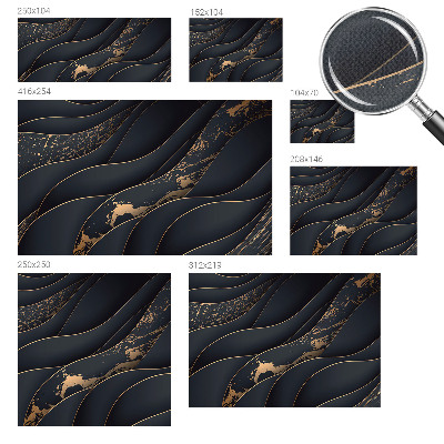 Tapeta do detskej izby Elegantné vlny