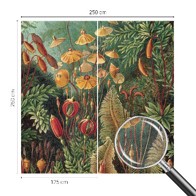 Moderná tapeta na stenu Exotická záhrada