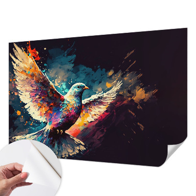 Samolepiaca fototapeta Farebný vták