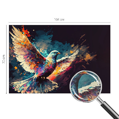 Samolepiaca fototapeta Farebný vták