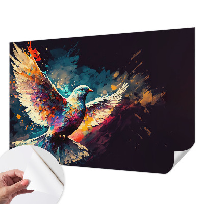 Samolepiaca fototapeta Farebný vták