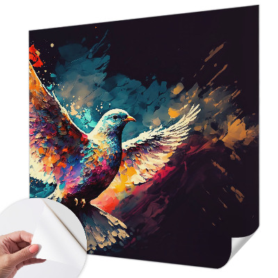 Samolepiaca fototapeta Farebný vták