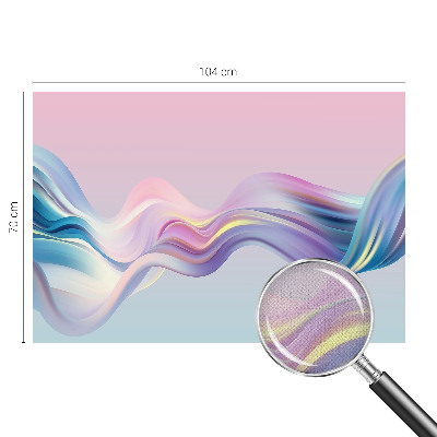 Fotografická tapeta samolepiaca Farebné vlny