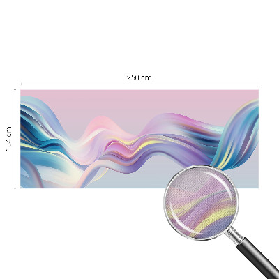 Fotografická tapeta samolepiaca Farebné vlny