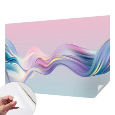 Fotografická tapeta samolepiaca Farebné vlny