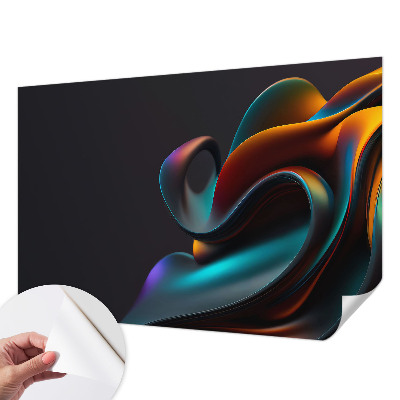 Samolepiaca fototapeta do obývačky Farebný vír