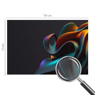 Samolepiaca fototapeta do obývačky Farebný vír