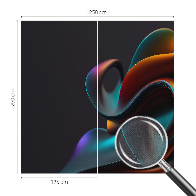 Samolepiaca fototapeta do obývačky Farebný vír