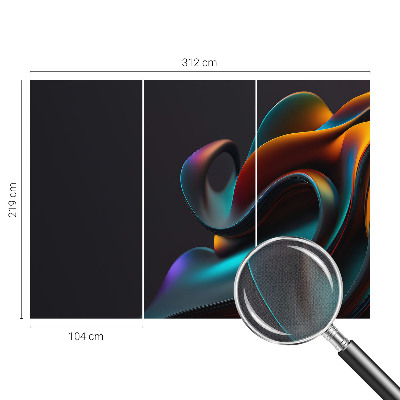 Samolepiaca fototapeta do obývačky Farebný vír