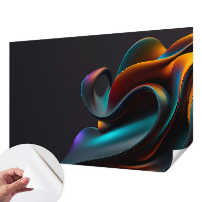 Samolepiaca fototapeta do obývačky Farebný vír