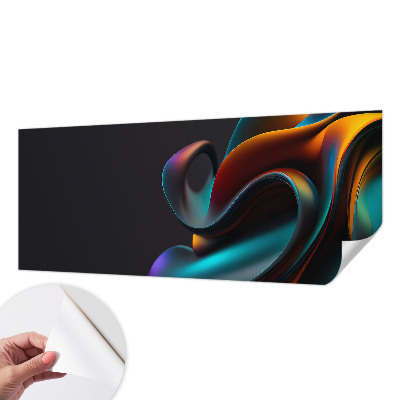 Samolepiaca fototapeta do obývačky Farebný vír