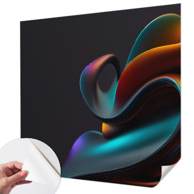 Samolepiaca fototapeta do obývačky Farebný vír