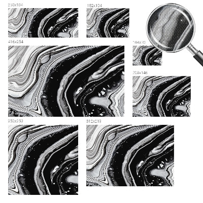 3D tapeta na stenu Monochromatické vlny