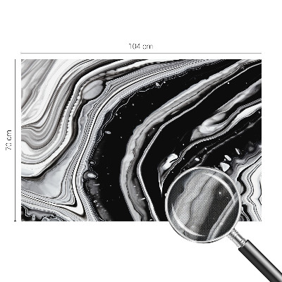 3D tapeta na stenu Monochromatické vlny