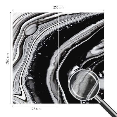 3D tapeta na stenu Monochromatické vlny