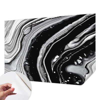 3D tapeta na stenu Monochromatické vlny