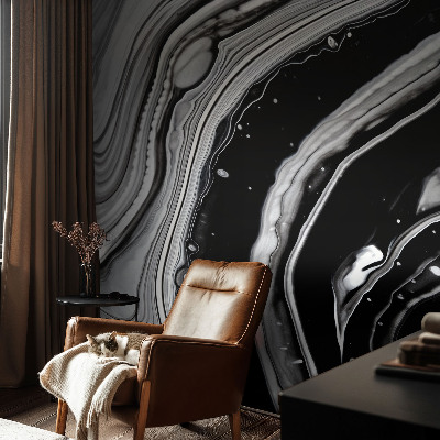 3D tapeta na stenu Monochromatické vlny