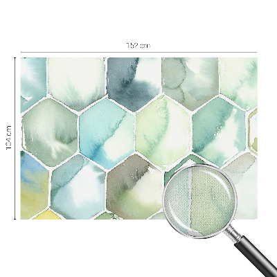 Detská fototapeta Pastelové šesťuholníky