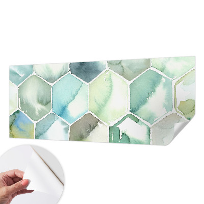 Detská fototapeta Pastelové šesťuholníky