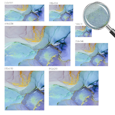 Fototapeta pre chlapca Akvarelové tvary