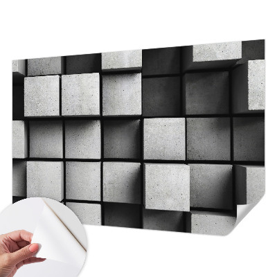 Detská tapeta Geometrické kocky