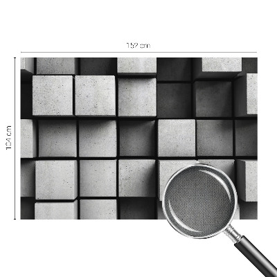 Detská tapeta Geometrické kocky