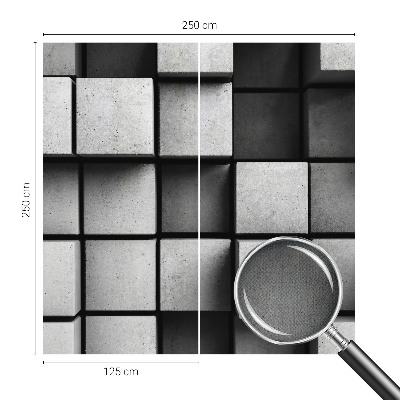 Detská tapeta Geometrické kocky