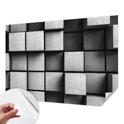 Detská tapeta Geometrické kocky