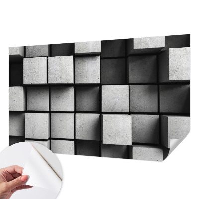 Detská tapeta Geometrické kocky