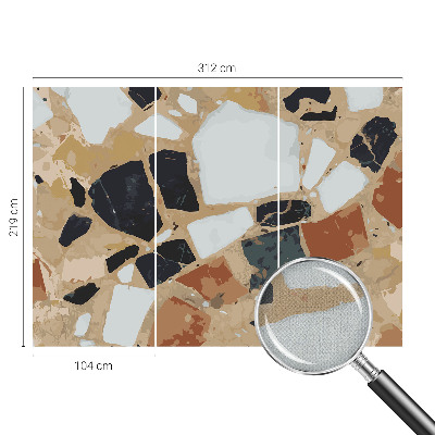 Tapeta do obývačky Rustikálne kamene