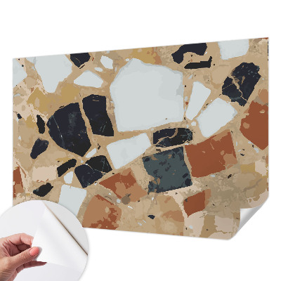 Tapeta do obývačky Rustikálne kamene