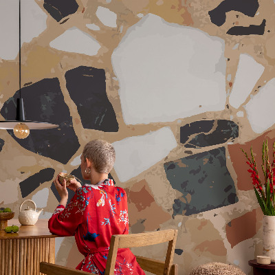 Tapeta do obývačky Rustikálne kamene