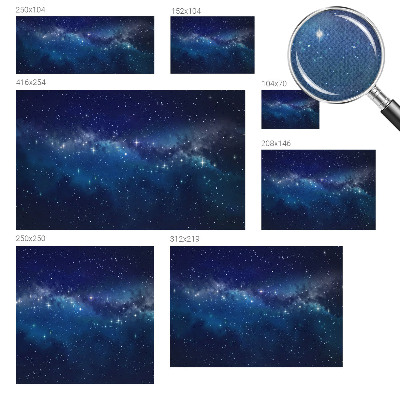 Samolepiaca fototapeta Hviezdna noc